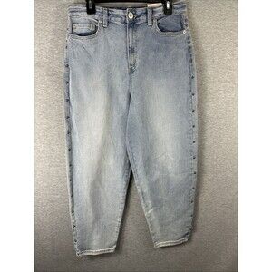 INC Denim Women Jeans High Rise Mom Blue Jeans Size 10/30 NWT